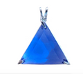 Siberian Blue Quartz Star of David™